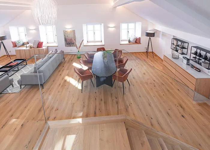 Daire Penthouse Maxfux Direkt In Der Fussgaengerzone 130m2 *