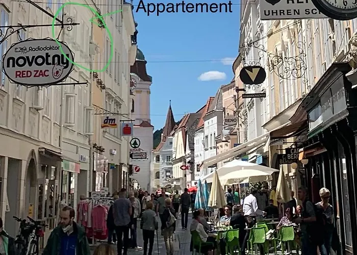 Penthouse Maxfux Direkt In Der Fussgaengerzone 130m2 Apartmán *